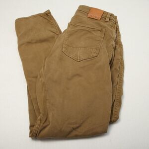 DUER Pants Mens 30x32 Brown Relaxed Fit No Sweat Tapered MFNR1002